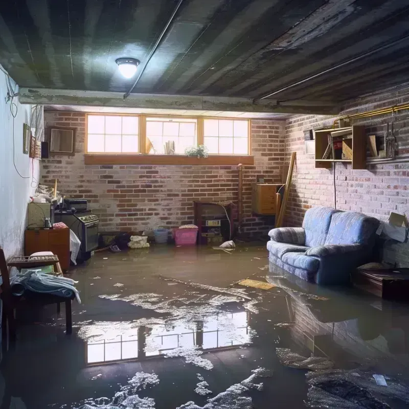 Flooded Basement Cleanup in Algonac, MI